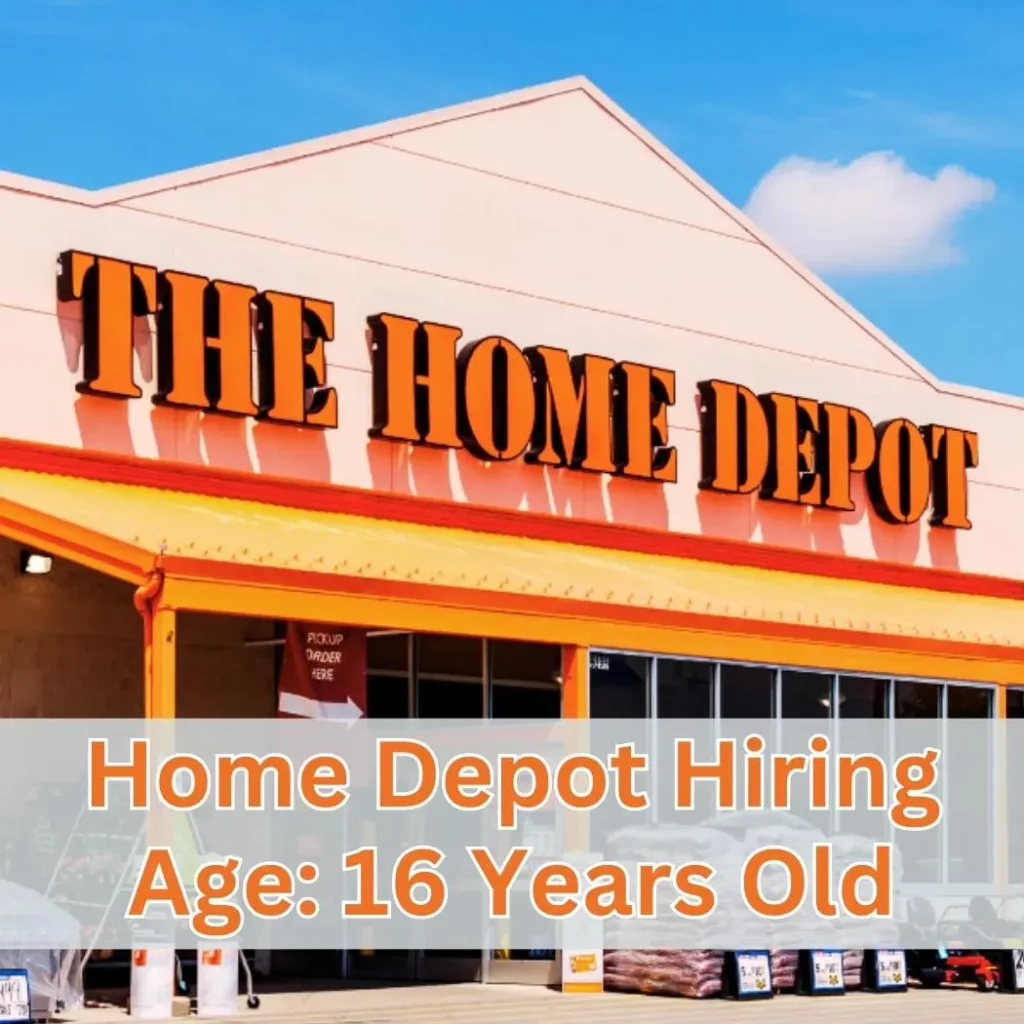 Home Depot Hiring Age 16 Years Old