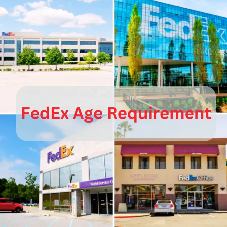 Fedex Age Requirement
