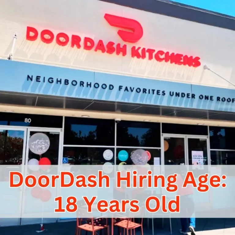 DoorDash Hiring Age 18 Years Old