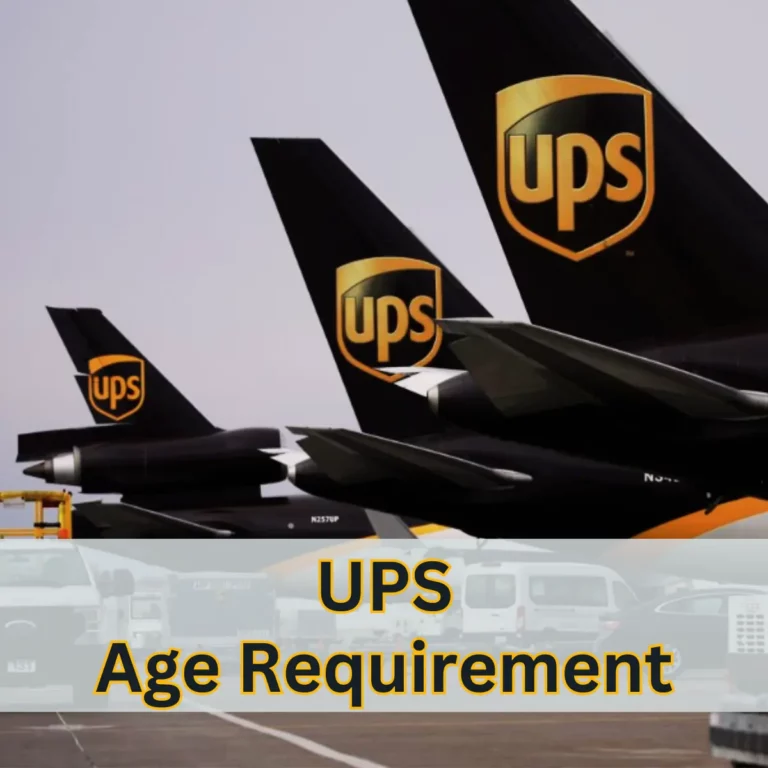 UPS Age Requirement